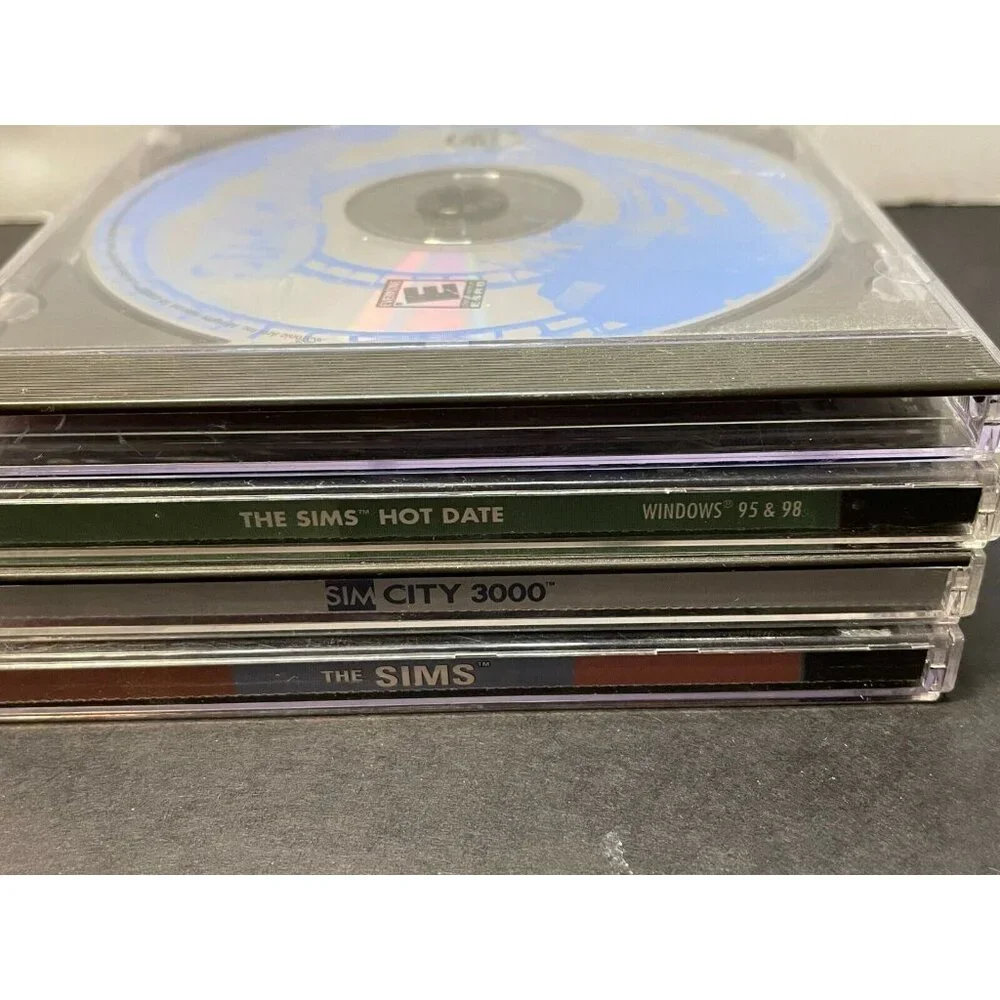 The Sims PC CD Rom video game Hot Date Coaster 3000 Windows 95/98 EA Sports